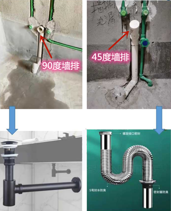 90度墻排和45度墻排